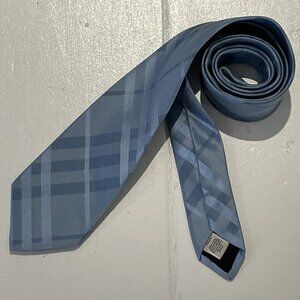 Burberry Tie Blue Made in Italy